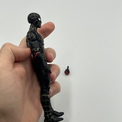 Marvel Legends Spider-Man No Way Home Black and Gold Suit – No Armadillo BAF