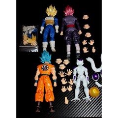 S.H. Figuarts Dragon ball lot 4 Frieza 4th form Goku Black Vegeta Super saiyan