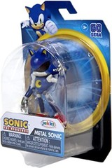Small Blue Sonic Toy Figure Articulated Collectible for Ages 3 and Up