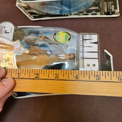Jakks MIB3 Men In Black 4” Figures; Agent J, Boris, Stalk Eyes, Mr. Wu Sealed Pk