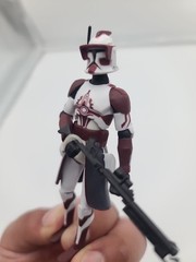 Commander Fox Target Clone Wars STAR WARS LOOSE Complete S20