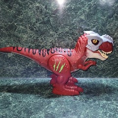 ZURU Robo Alive Attacking T-Rex Dinosaur Battery Robotic Toy Lot Tested & Works
