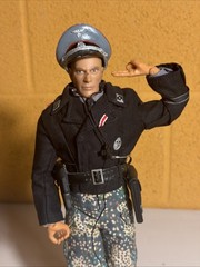 1/6 Scale WWII German Panzer Tank Commander Figure Dragon Models DML Loose 12″