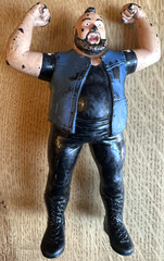 One Man Gang-RARE LJN WWF 1988 Wrestling Figure Vintage WWF-Original Paint