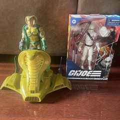 G.I. Joe Classified Pulse-Con exclusive Serpentor & Air Chariot Storm Shadow lot