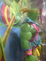 Super7 Toxic Crusaders Toxie Action Figure Glow in Dark w/ Flag Barrel