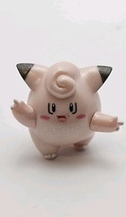 Pokemon Clefairy Lot 2022 Jazwares 2″ Mini Figure & 2007 Diamond & Pearl 77/130
