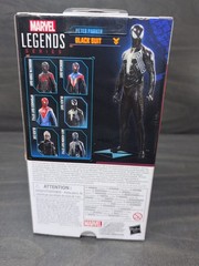 Marvel Legends Spider-Man 2 Black Suit Symbiote Peter Parker Gamerverse Figure