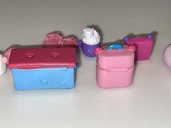 LOT/15 Shopkins Petkins Dreamy Bear Welcome Slumber Bear Party Decorator’s Pack