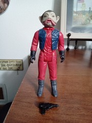 Vintage Star Wars 1983 Nien Nunb Figure Complete UNITOY HONG KONG VARIANT *READ*