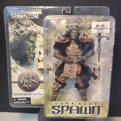 McFarlane’s SPAWN Dark Ages VIKING AGE BERSERKER Troll Toys 2002 NEW SEALED VTG
