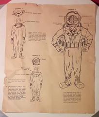 1969 GI JOE VINTAGE GI JOE DEEP SEA DIVING EQUIPMENT INSTRUCTIONS ORIGINAL RARE