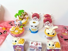 Zuru Mini Brands Kawaii Lot of 26 PCs Minis + Slime + Magnifying Glass + Guide
