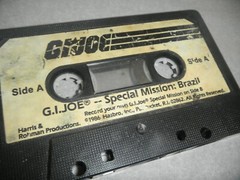 1986 Special Mission Brazil Audio Cassette Tape Vintage G.I. GI Joe 3.75 ARAH