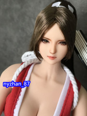 Obitsu 1/6 Female Game Girl Tongue Out Head Sculpt Fit 12” PH UD LD Figure Doll