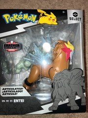 Jazwares Pokémon Entei Suicune Raikou Select Trainer Series