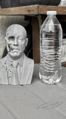Gus Fring Burnt Face Breaking Bad Bust 6.5” 3D Printed Collectible Statue