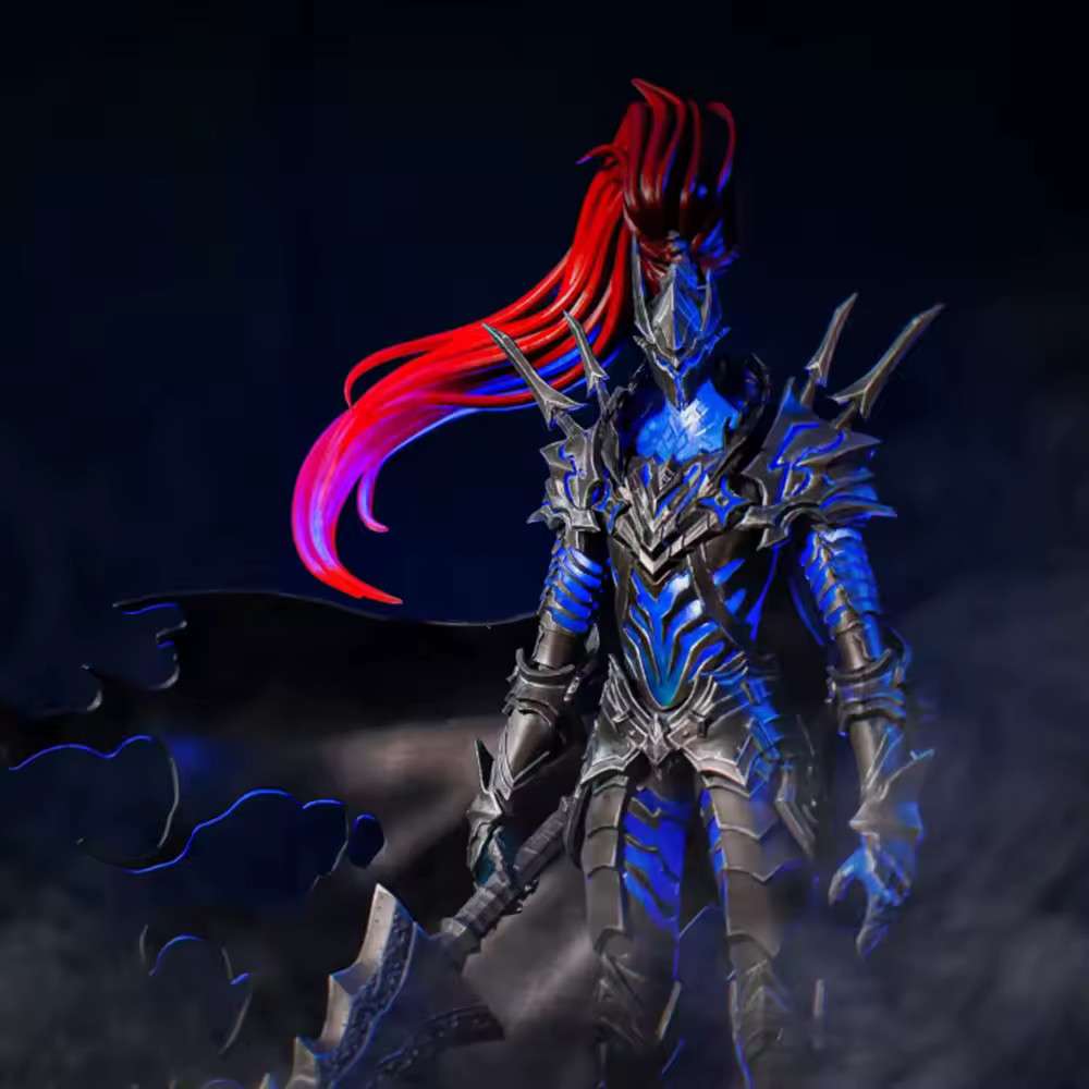 Solo Leveling Igris Figure Bloodred Knight Anime Statue Collection Model Gift-
