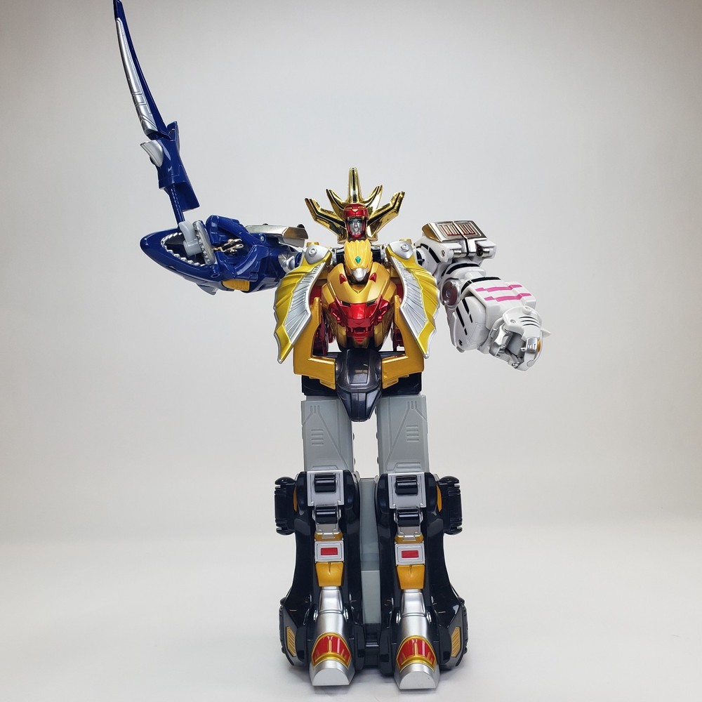 Power Rangers Wild Force Gaoranger DX Gao King Megazord Bandai Complete Set