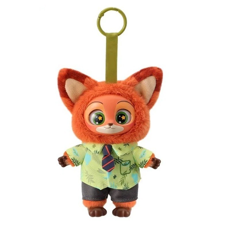 Zootopia Series Blindbox Confirmed Color, Plush Pendant & Keychain