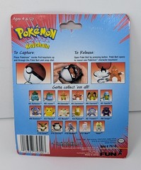 Pokemon Pikachu Pokeball Keychain 2000 #757-0 – Basic Fun- New – Factory Sealed!