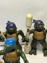 TMNT Toddler Turtle 3inch Action Figure Lot Of 6 Ninja Turtles