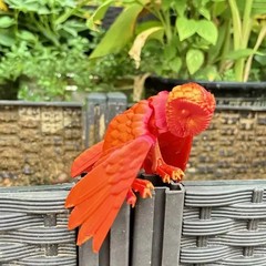 3D Printed Eagle Hawk Simulation Animal Model Figurine Movable Bird Ornament DIY