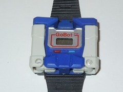 Vtg 1984 Gobots GONG Robot Impulse Magnet Digital Watch Complete Tic Toc Tonka
