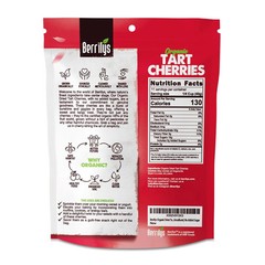 Organic Unsweetened Dried Tart Cherries 1 lb, (16 oz) – No Sugar Added, Perfect