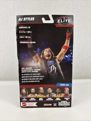 WWE Elite Collection Series 104 AJ Styles Boxed Action Figure w/ Alt Hands