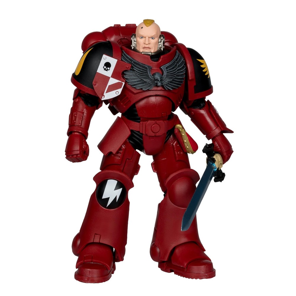 McFarlane Warhammer 40,000 Assault Intercessor Sergeant (Blood Angel) 7in Figure