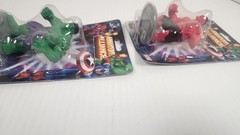 Monogram Marvel Miniature Alliance Red Hulk & Green Hulk Figures 2.5″ NEW