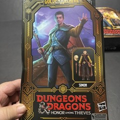 Dungeons & Dragons 6″ Action Figure Golden Archive Lot of 3 – Holga Simon Forge
