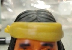 1960’s-70’s Marx Johnny West Geronimo Yellow Headband Good Cond 2 Age Stains #4