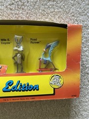 Ertl The Looney Tunes Collector’s Edition- 6 Figures-made 1990-some box wear-New