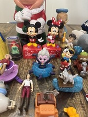 Toy Lot 30pcs Mixed Cartoon Disney Fast Food PVC Plastic Retro Used Vintage
