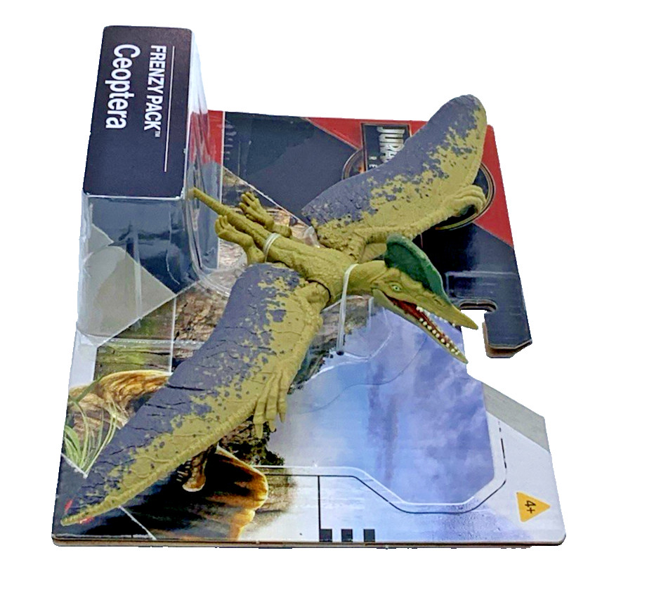 Jurassic World Rebirth Frenzy Pack “Ceoptera” Dinosaur Figure Posable 2024 New