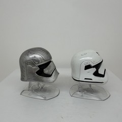2- Star Wars The Black Series Titanium Die-cast Metal 2” Mini Helmets Phasma #02