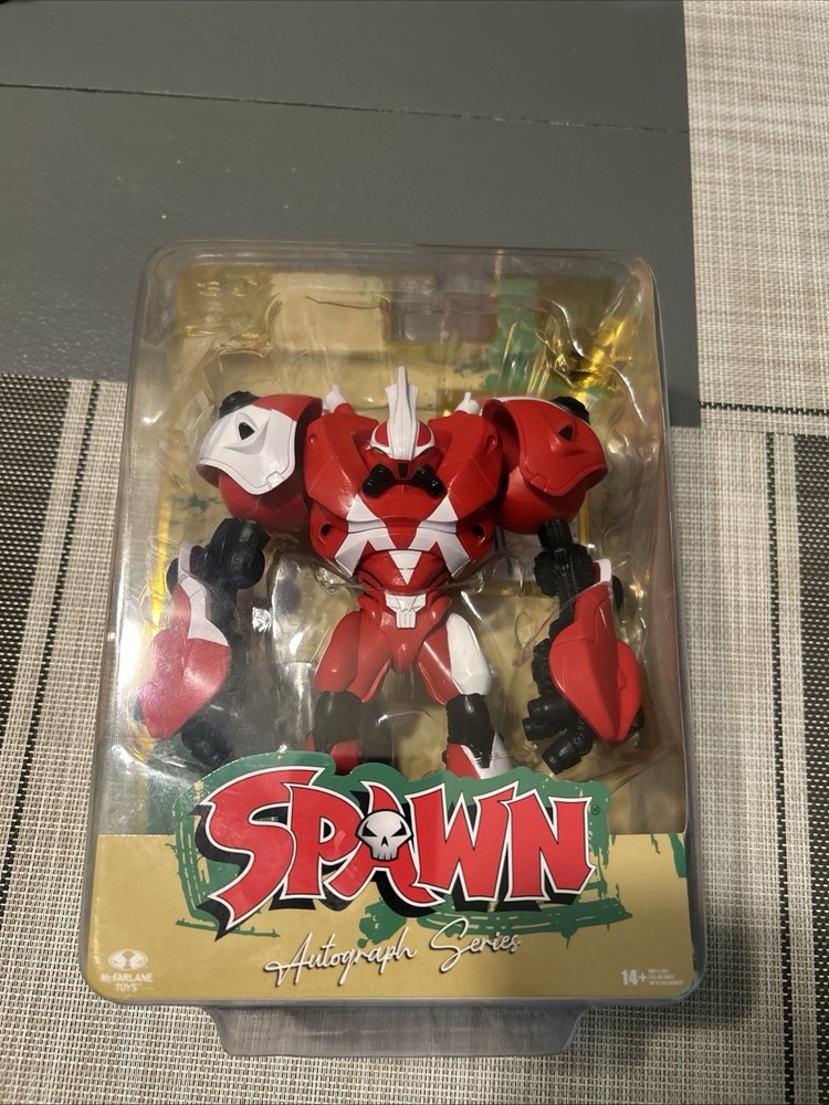 Spawn – Robot Wars Figure McFarlane Toys Gold Label Autograph Series – SDCC 2025