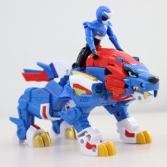 Mini Force Animal Tron LION Volt Ranger Figure Beast Transform Robot Toy