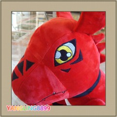 Huge Guilmon Plush Doll Digimon Digital Monster Cosplay Toy Decor Gift 80/130CM