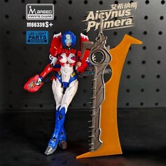 Aicynus Arcee Action Figure Red Blue Mecha Assembly Model Collectible Toy