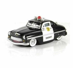 Disney Pixar Cars Radiator Springs Police Car – Sheriff Die-cast Metal Toy Cars