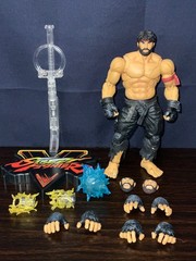 NYCC 2017 1/12 Street Fighter V Hot Ryu Black Pants Storm Collectibles C