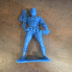 Vintage 1967 Marx 6” Lot Marvel Hulk – Captain America- Iron Man-Spiderman-Thor