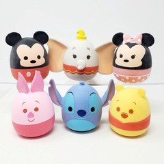 Disney Squishmallows Squooshems Series 1 – Complete Set of 6 New Figures