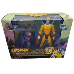 Birdman & Avenger Deluxe Box Set Hanna-Barbera Collection Toynami Action Figures