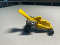 Yellow Falcon Rat Rod Hot Wheels Vintage 1994 Mattel Die Cast Metal Car