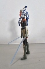 Star Wars Ahsoka Tano Figure Clone Wars Dual LIghtsabers