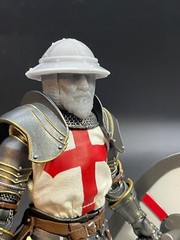 Mythic Legions Knight Helmet Mix and Match 3D Print Custom Head UNPAINTED